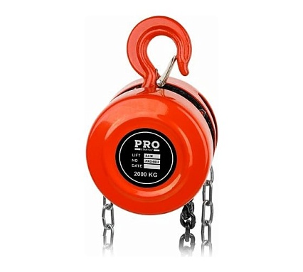Ручная цепная таль STARTUL 2 т, 2.5 м PRO-9032