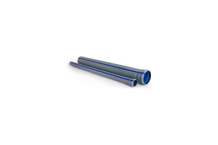 Труба RTP BAIKAL standart ВК ПП 50x18x3000 серый/синий 33155