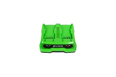 Устройство зарядное для 2-х аккумуляторов G24x2UC2 24 В GreenWorks 2931907