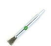 Щетка концевая EuroBrush Д10х118мм, c хв-м д6х20мм, ворс гофр нерж сталь 0.3 мм, на дрель 13-088 EB-E10SS3