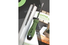 Шлицевая отвёртка Deli HOME SERIES GREEN HT1106L 6x150мм эксклюзивный дизайн, софттач пластик 130295