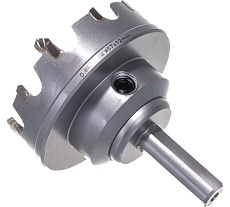 Коронка по металлу HM (57х12 мм; хвостовик 10 мм; комплект) D.BOR HS-HM-12-057-T