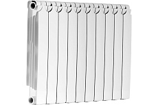 Радиатор биметаллический Теплоприбор с межосевым расстоянием 500мм, 10 секций BR1-500/10