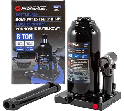 Домкрат Forsage бутылочный 8т. с клапаном F-T90804(9606)