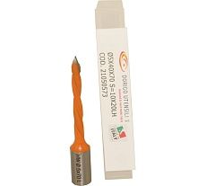 Сверло для глухих отверстий DORIGO HW Ø14x43x70 A.10x20 Z.2 LH 21041903