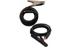 Комплект сварочных кабелей &quot;basic&quot;, 3+3 метра, 1x25, вилка 35-50 Энаргит КС125-33-3550-Basic