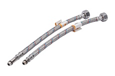 Подводка к смесителю (пара; 0.3 м; 1/2F-M10) VRT 521790