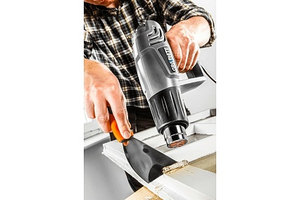 Термофен Graphite 2000 Вт, темпер. I: 25ºC, II: 80-600ºC, III: 80-600ºC, кейс 59G524