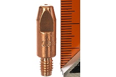 Наконечник токопроводящий (10 шт; E-Cu; М6х28; 0.8 мм) для горелок MIG/MAG Сварог 00000087421