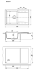 Кухонная мойка Florentina Тоскана 78 см шампань, 17.050.C0780.202
