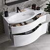 Мебель для ванной Kerama Marazzi Riva 100 см левая, белый матовый