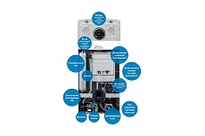 Настенный газовый двухконтурный котел Kiturami World Alpha C-35 A21E220273