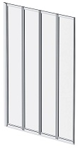 Шторка для ванны Am.Pm Like W80BS-100-140CT 100x140 стекло прозрачное, хром