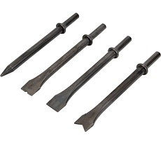 Набор насадок для пневмозубила RT-3502RK, 4 шт Rotake RT-3502R-H