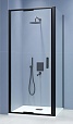 Душевой уголок RGW Stilvol SV-145B (SV-05B + Z-050-2B) 90x110 прозрачное, черный 703214591-14