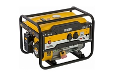 Бензиновый генератор Denzel PS 28, 2,8 кВт, 230В, 15л, ручной стартер 946824