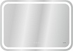 Зеркало Cersanit Design Pro 80x55 см с функцией антипар, bluetooth