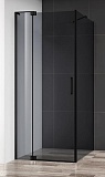 Душевой уголок Cezares SLIDER-AH-1-100-90/100-GRIGIO-NERO 100x90/100 серый, черный