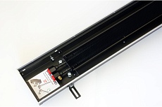 Водяной внутрипольный конвектор KVZ без решетки KVZ-180-70-600-UA