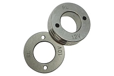 Ролики (4 шт; 1.0-1.2 мм; сталь) для DRIVE INMIG DW 41104, 41105 Fubag 41107