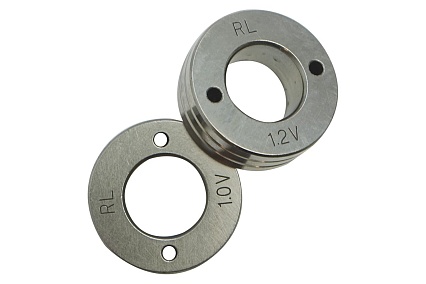 Ролики (4 шт; 1.0-1.2 мм; сталь) для DRIVE INMIG DW 41104, 41105 Fubag 41107