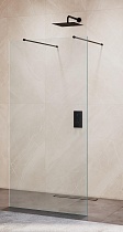 Душевая перегородка RGW Walk In WA-016B 120x195 черный, прозрачное 35101612-14