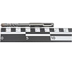 Бур S4 (8х110 мм; ВК8; SDS-plus) БОЕКОМПЛЕКТ B9019-C08-110