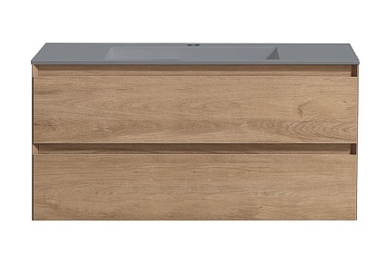 Мебель для ванной Vincea Luka 100 см 2 ящика N.Oak