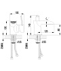 Смеситель для раковины Lemark Atlantiss LM3246C