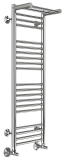 Полотенцесушитель водяной Terminus Аврора П20 300x1000, 4670078529848 c полкой
