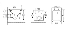 Подвесной унитаз WeltWasser Gelbach 041 GL-WT белый глянец, 10000008261