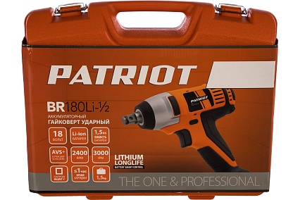 Ударный аккумуляторный гайковерт Patriot BR 180Li-1/2 180301140