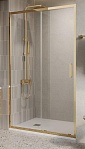 Душевая дверь BelBagno LUCE-BF-1-120-C-ORO 120x195 прозрачная, золото