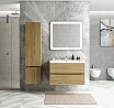 Мебель для ванной Art&Max Techno 90 см дуб мадейра янтарь