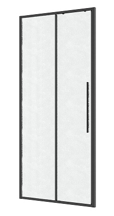 Душевая дверь Niagara Nova 100x195 шиншилла, графит NG-34-L10CHGR