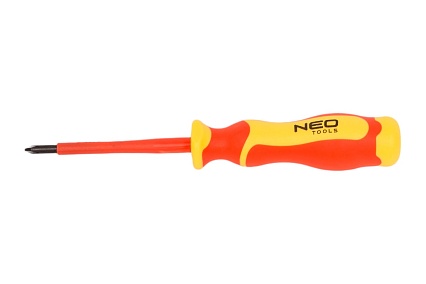 Отвертка Neo Tools PH1 x 4.5 x 80 мм, 1000 В 04-138
