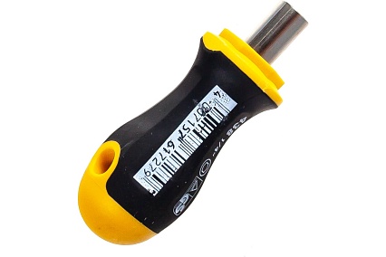 Отвертка под биты Felo Ergonic 1/4" Stubby 46902640