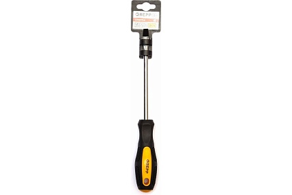 Шлицевая отвертка GREPP SL8*150мм, CrV, 2х-компонентная рукоятка 202-011