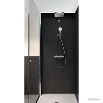 Душевая стойка Hansgrohe Crometta E 240 Showerpipe 27271000 термостат