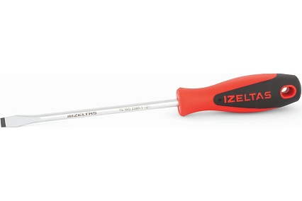 Отвертка с прямым шлицем 7х150мм IZELTAS ERGONOMIK 4350177150
