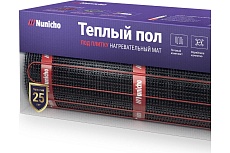 Электрический теплый пол Nunicho 2,5 м2, 150 Вт/м2 двужильный экранированный 141352