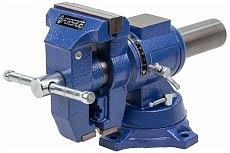 Стальные поворотные тиски с наковальней Forsage с захватом для труб 4&quot;, 100 мм F-6540204DT(58894)