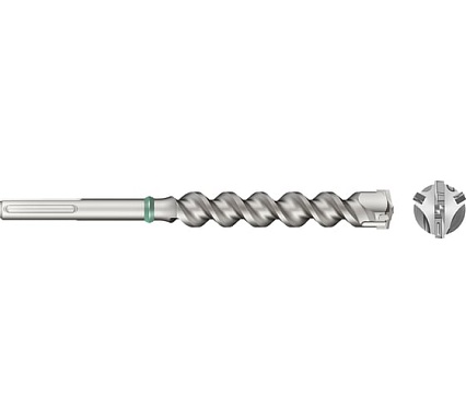 Бур по бетону SDS-max EnDuro Y-Cutter, 18x200x340 мм Heller 22363