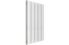 Секционный радиатор отопления Mivarmo 5 секций, горизонтальное/вертикальное подключение 150 см, белый матовый MA5-1500-9016