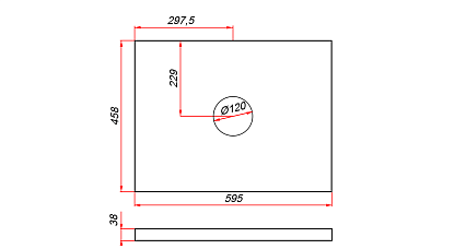 Мебель для ванной ЗОВ Дион 60 см со столешницей