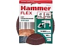 Круг шлифовальный фибровый Flex 243-006 (5 шт; 115 мм; P100; 13000 об/мин; 80 м/с) Hammer 526834