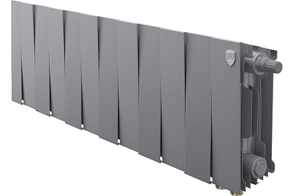 Радиатор Royal Thermo PianoForte 200 Silver Satin VDR80 - 12 секций НС-1506336