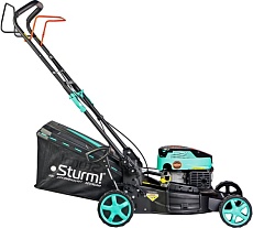 Газонокосилка бензиновая самоходная Sturm ! 4 л.с., 46 см PL1446S