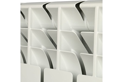 Алюминиевый радиатор Rommer Plus 500 12 секций RAL9016 89567