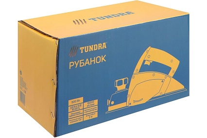 Рубанок Тундра 500 Вт, 16000 об/мин, 82 мм 5437464